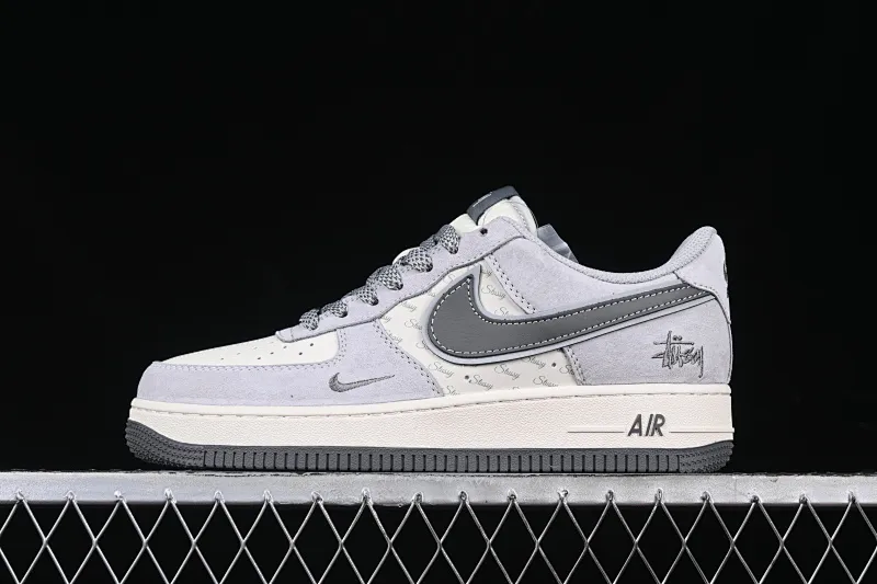 All Categories Nk Air Force 1 Air Force Series Nk Air Force 1 Low Air Force Low Nk Air Force 1'07 Low Stusi Joint-Zhuba Gray Hook Air Force One Low-top Casual Shoes XZ3318-066